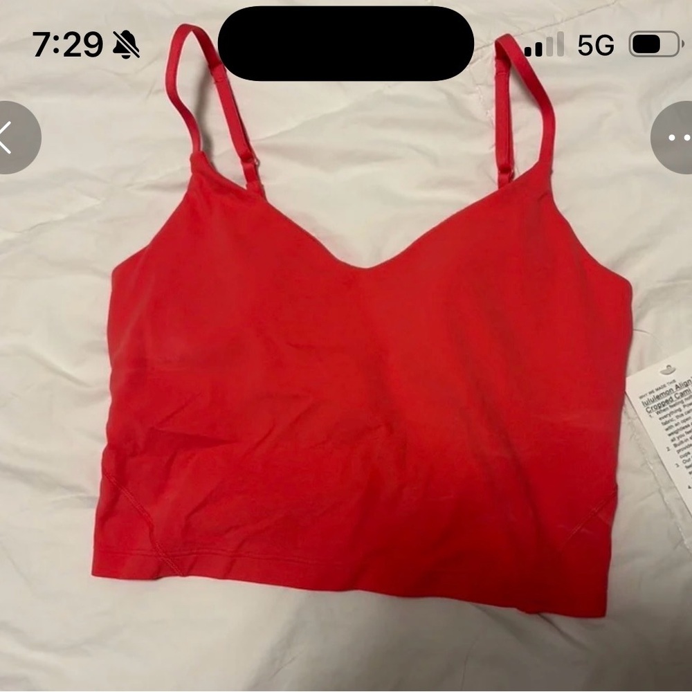 Lululemon align cropped tank